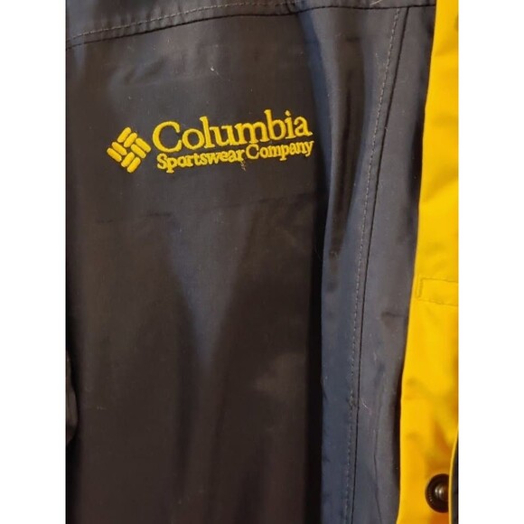 Vintage 90s Columbia Mens Large Pull Out Hooded Puffer Jacket - Picture 15 of 15